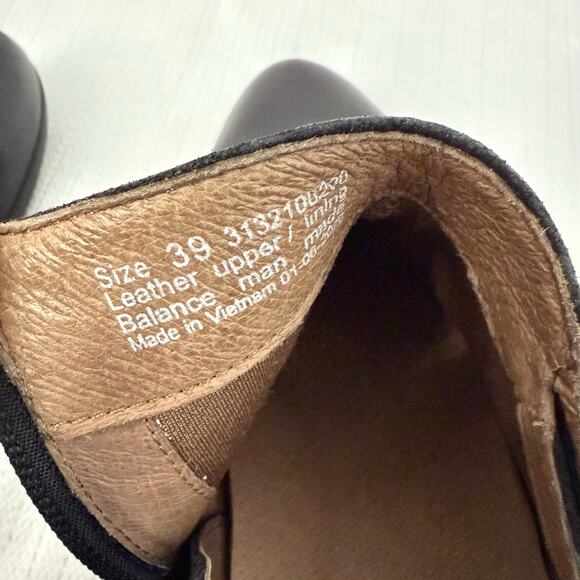 Dansko Darbie Ankle Boots Black Leather Women's 9 - Picture 8 of 12